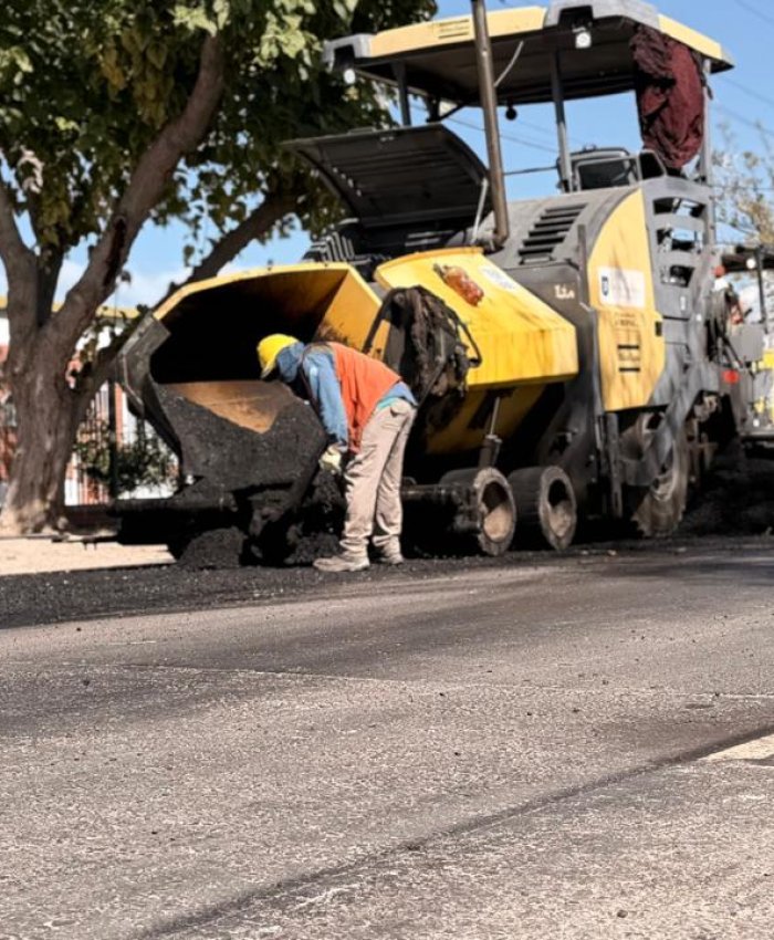 La Provincia avanza con otros 9 kilómetros de repavimentación en avenida Libertador