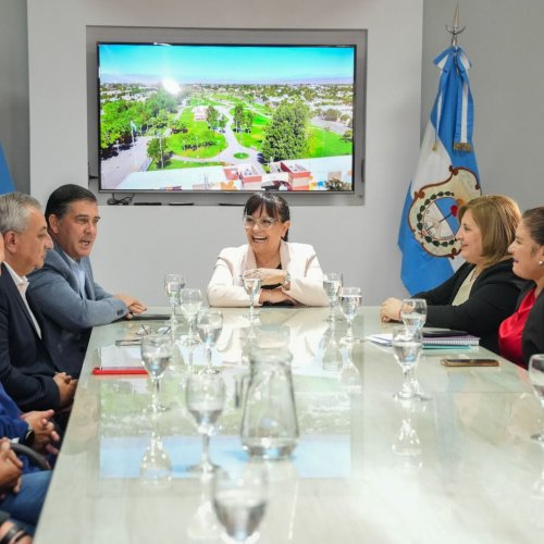 La intendenta de Chimbas firmó un convenio con sus pares de Angaco y San Martín para fortalecer el trabajo regional