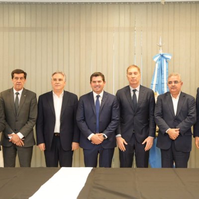 Orrego recibió a gobernadores y firmó convenios clave con Santa Fe y Mendoza para potenciarla industria y seguridad