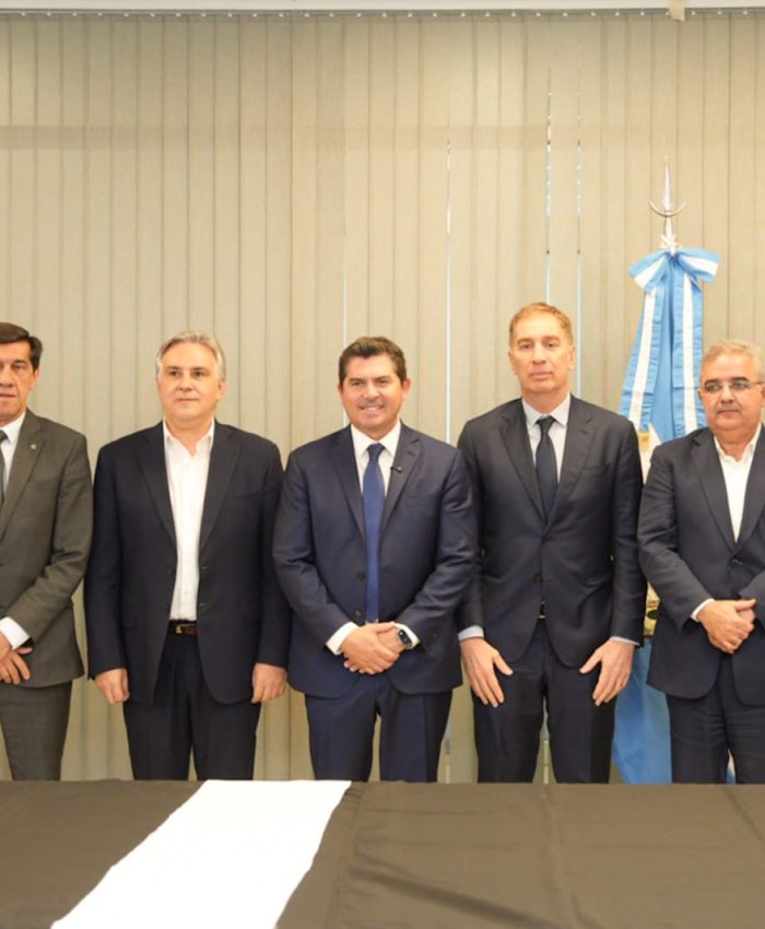 Orrego recibió a gobernadores y firmó convenios clave con Santa Fe y Mendoza para potenciarla industria y seguridad