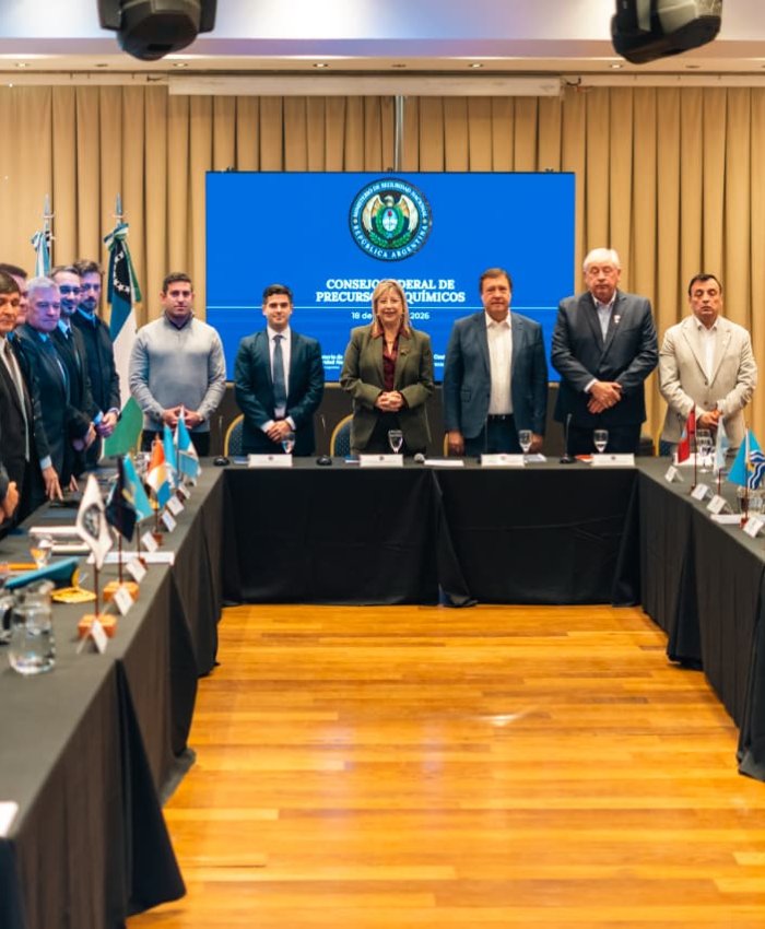 San Juan participó del Consejo Federal de Precursores Químicos y fortaleció la articulación contra el narcotráfico