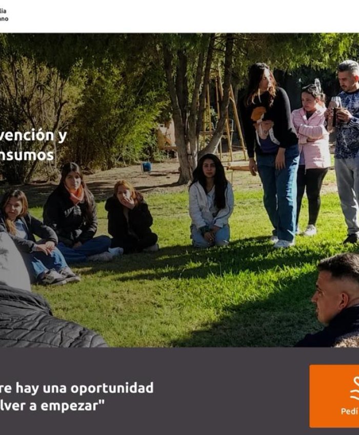 Lanzaron una página web para quien busque ayuda ante consumos problemáticos