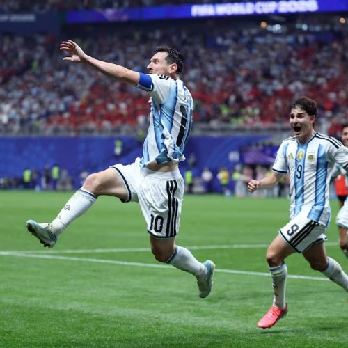 LA INFARTONETA: la Selección ganó 3-2 con goles de Cuti, Messi y Enzo Fernández