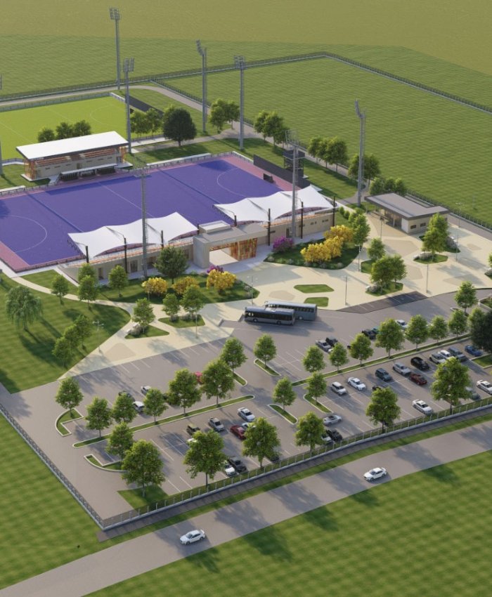 Orrego anunció la construcción del primer Estadio de Hockey sobre Césped para acompañar el crecimiento de un deporte que ya practican más de 8.000 personas