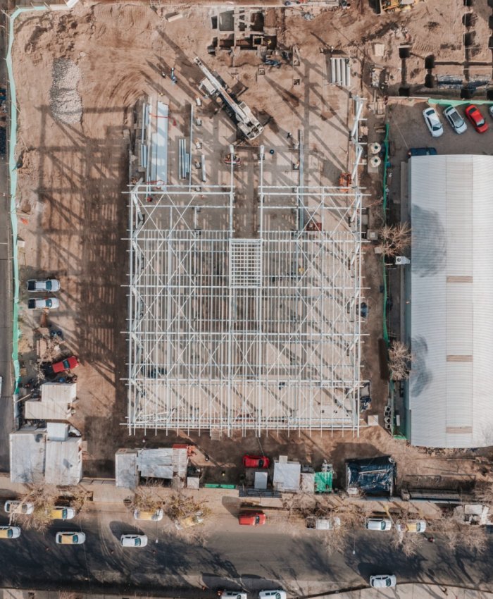 Consultorios Externos del Hospital Rawson: la obra suma dos nuevos frentes de ejecución