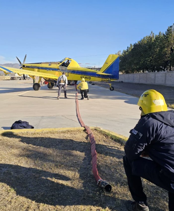 San Juan fortaleció la preparación de sus brigadas con una capacitación en combate de incendios forestales
