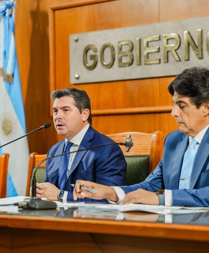 El gobernador Orrego presentó el balance de la misión internacional para ampliar alternativas de financiamiento para obras estratégicas