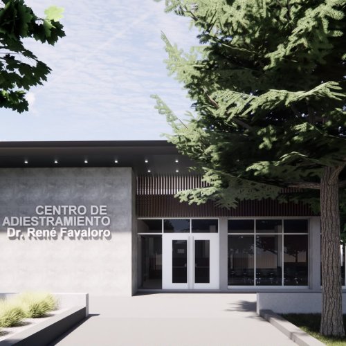 Orrego anunció que renovarán y ampliarán el Centro René Favaloro en Rawson