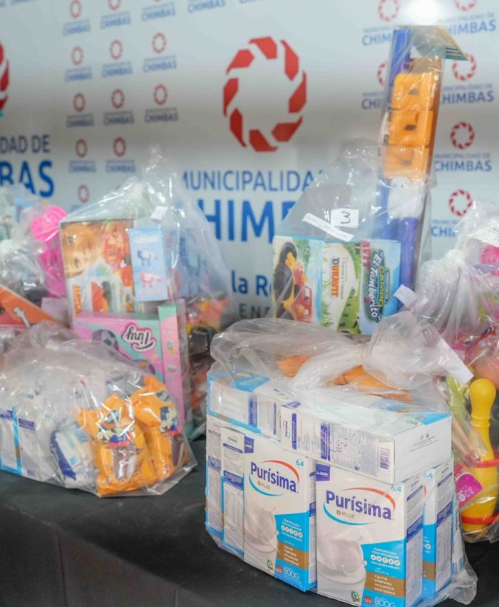 Chimbas acompaña a más de 120 instituciones, clubes y uniones vecinales para celebrar el Día del Niño
