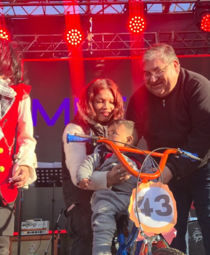 Ullum celebró el Día de la Niñez junto a una multitud