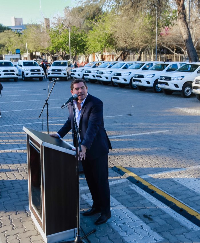 Orrego renovó la flota de Obras Sanitarias para dar soluciones inmediatas a los sanjuaninos