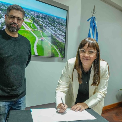 Chimbas firmó un convenio con Fundación EDUCARA para acercar nuevas capacitaciones y formación laboral a los vecinos