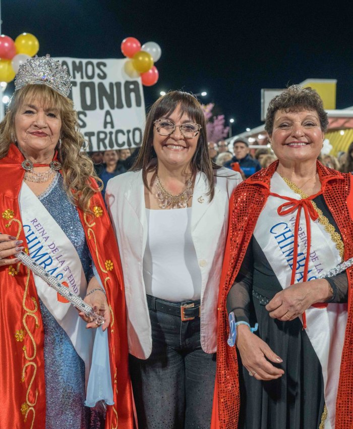 Chimbas eligió a su Reina del Adulto Mayor 2026 en una noche cargada de emoción