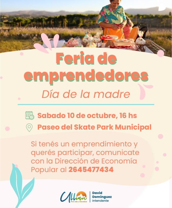 Feria de emprendedores por el Día de la Madre