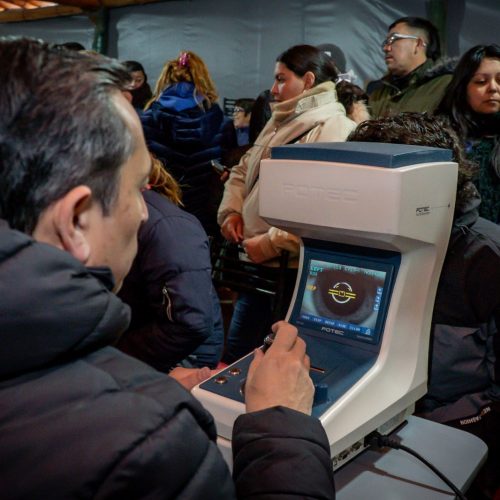 Un nuevo operativo de asistencia oftalmológica se hará en Médano de Oro
