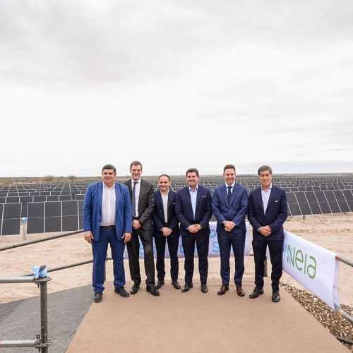 Orrego inauguró el parque solar de mayor potencia actualmente operativo en San Juan