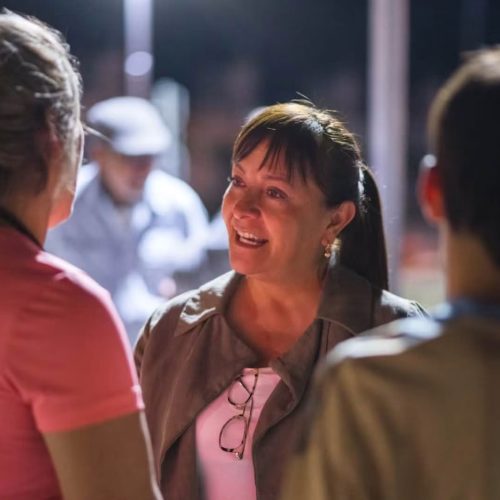 Encuentro con vecinos: la intendenta Daniela Rodríguez anunció el recambio total de las luminarias del barrio 7 de Septiembre