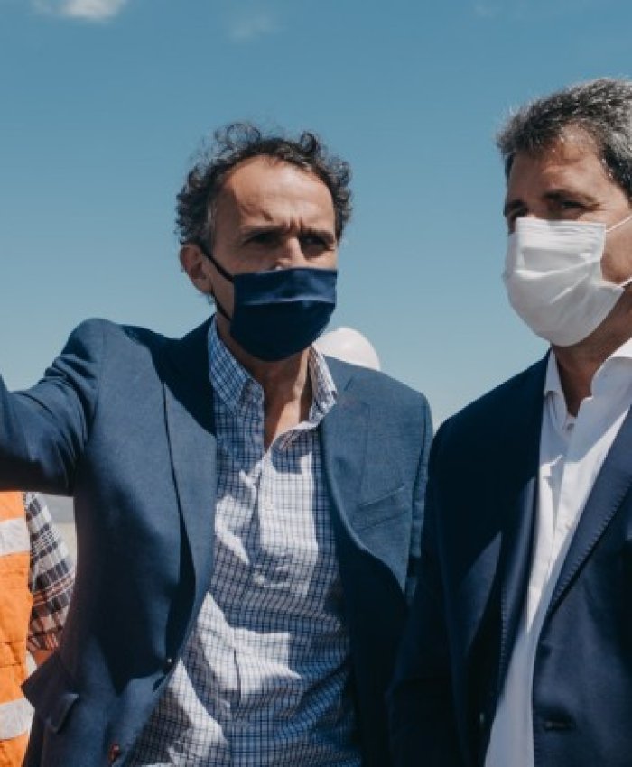 Visita la Provincia el ministro de Obras Publicas de la Nación