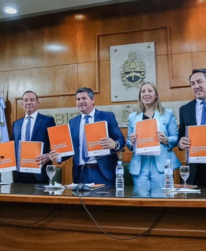 Orrego presentó el Plan Provincial de Salud Mental de San Juan