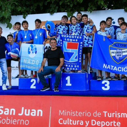 San Juan hizo historia en la natación nacional