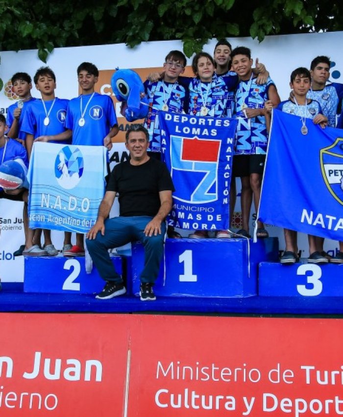 San Juan hizo historia en la natación nacional