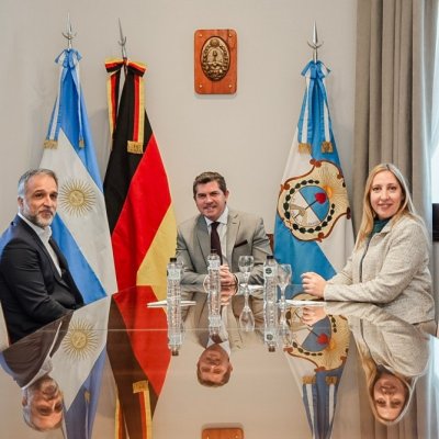 Orrego recibió al cónsul honorario de Alemania para la Región de Nuevo Cuyo