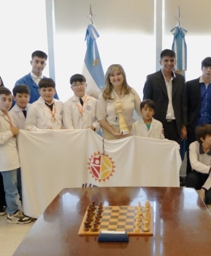 Destacaron a estudiantes que impulsaron el ajedrez como herramienta educativa