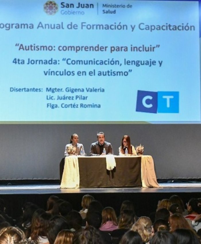 San Juan avanza en la capacitación para la atención integral con Trastorno del Espectro Autista