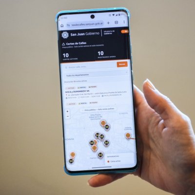 Recomiendan el uso de la plataforma online geolocalizada ante cortes de calles intermitentes