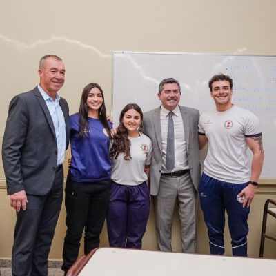 Orrego inauguró la ampliación, refacción y refuncionalización del Instituto Superior de Educación Física