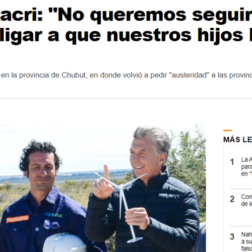Era Macri: Argentina emitió deuda por 143.830 millones de dólares