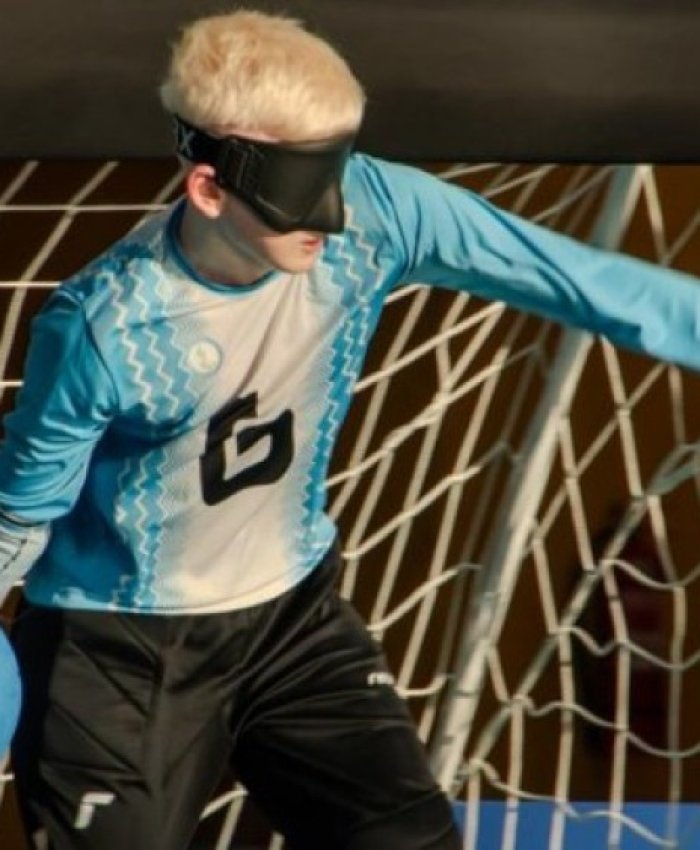 Lautaro Fernández, orgullo sanjuanino y medallista de plata con la Selección Argentina de Goalball