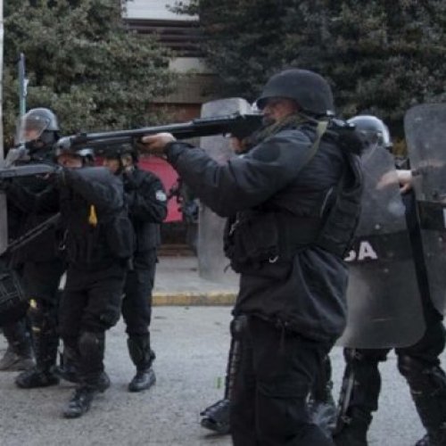 Bariloche: represión y heridos en manifestación mapuche