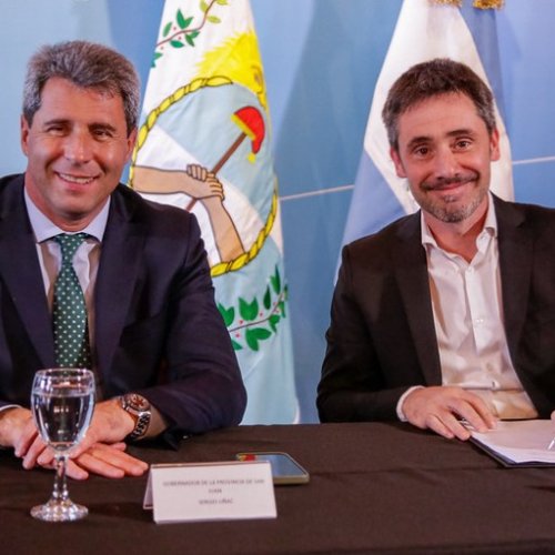 Uñac firmó un convenio con la empresa estatal de agua de Israel