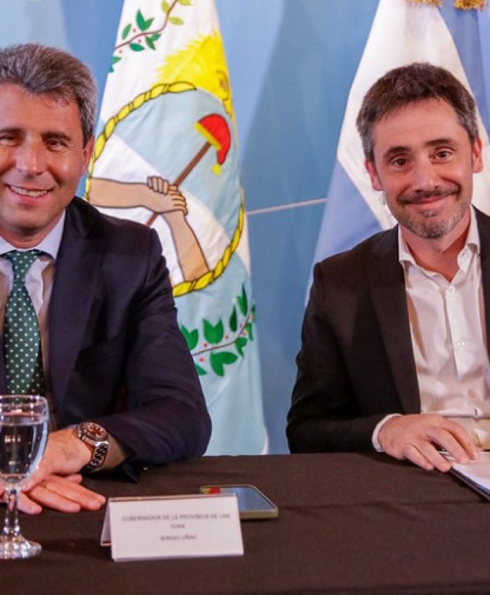Uñac firmó un convenio con la empresa estatal de agua de Israel