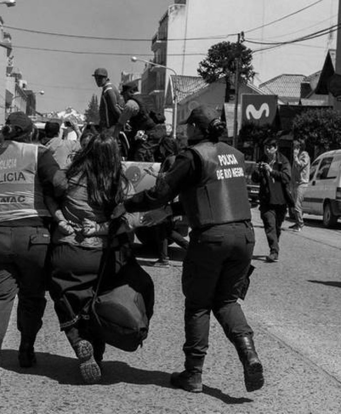 Bariloche: reprimen a familiares de Rafael Nahuel y detienen a varios mapuches