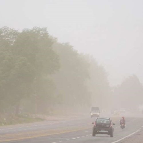 Alerta:  se espera la  llegada de fuerte viento sur