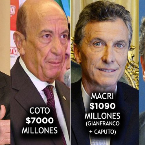 Verbitsky hizo pública la lista de los mayores blanqueadores de dinero fugado de la Argentina