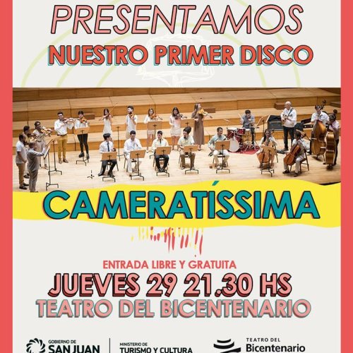 La Camerata San Juan presenta su primer disco en el Teatro del Bicentenario