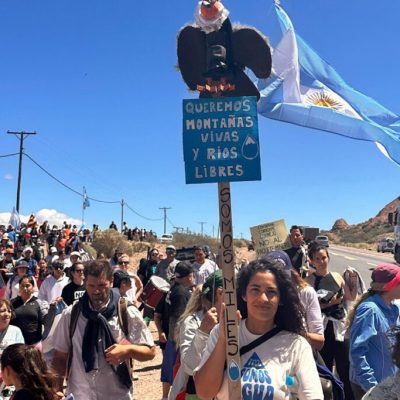 Megaminería en Mendoza: una multitud marcha a la Legislatura para rechazar al proyecto San Jorge