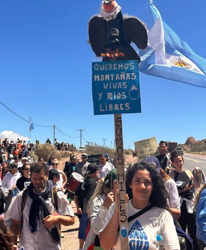 Megaminería en Mendoza: una multitud marcha a la Legislatura para rechazar al proyecto San Jorge
