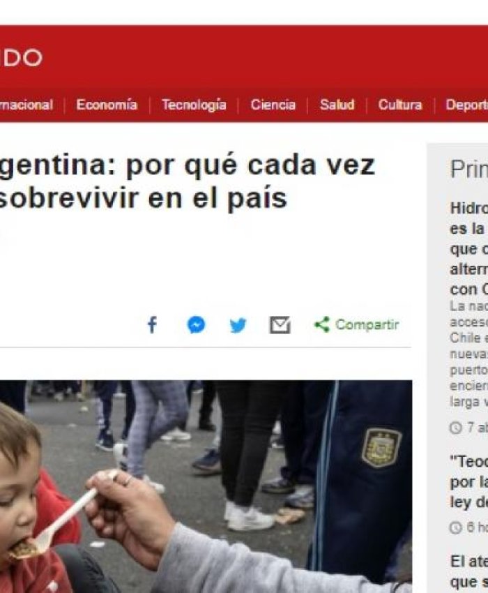 «Regresamos al mundo»: según la BBC, Argentina es un país en donde es difícil sobrevivir