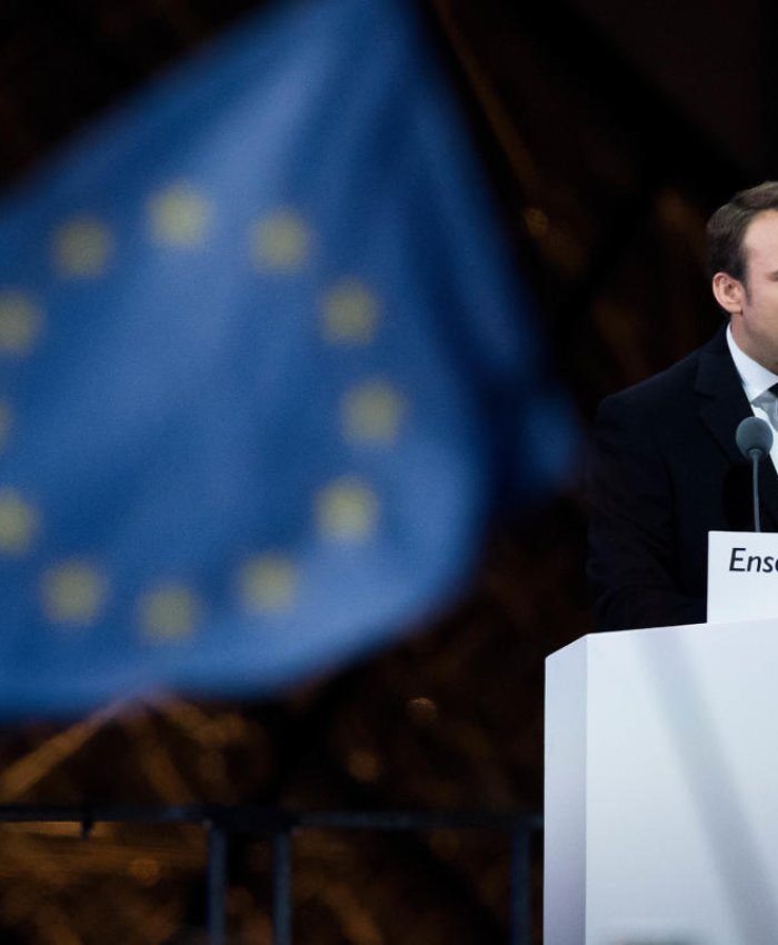 El actual presidente de Francia. Emmanuel Macron, recientemente elegido.