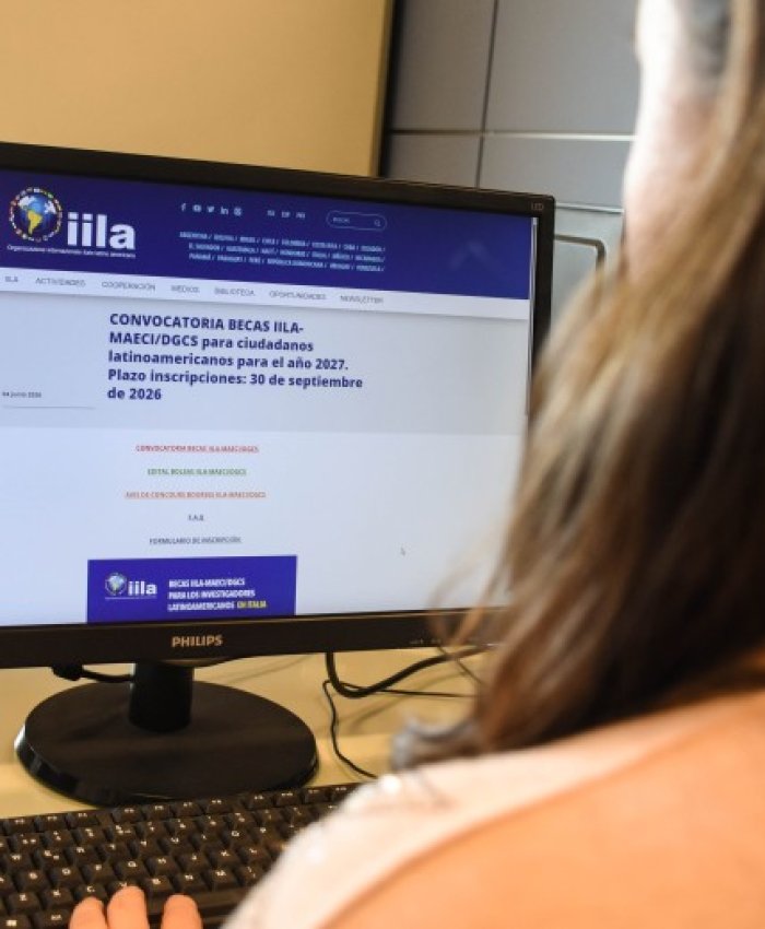 Convocan a becas para realizar pasantías de investigación y formación en Italia