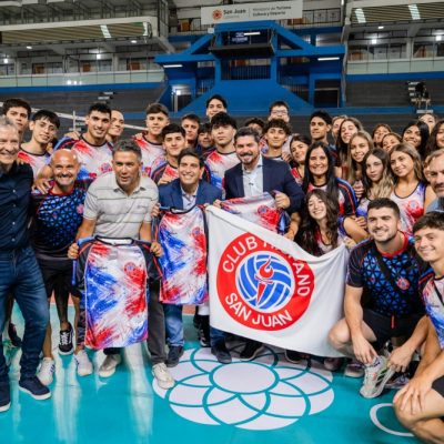 Orrego inauguró la Liga Federal de Vóley 2026 en San Juan y destacó al deporte como política de Estado