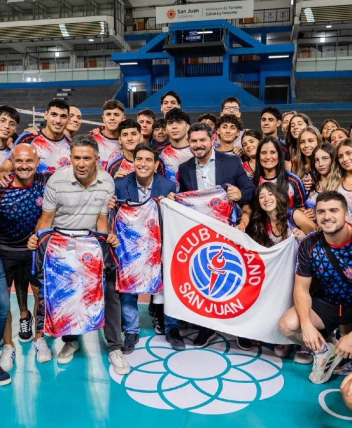Orrego inauguró la Liga Federal de Vóley 2026 en San Juan y destacó al deporte como política de Estado