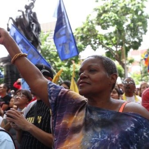 Pueblo venezolano se congrega en palacio presidencial en apoyo a la Constituyente