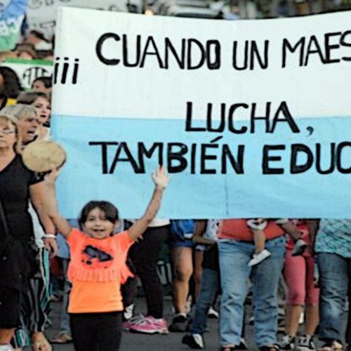 Educación: gran acatamiento del paro
