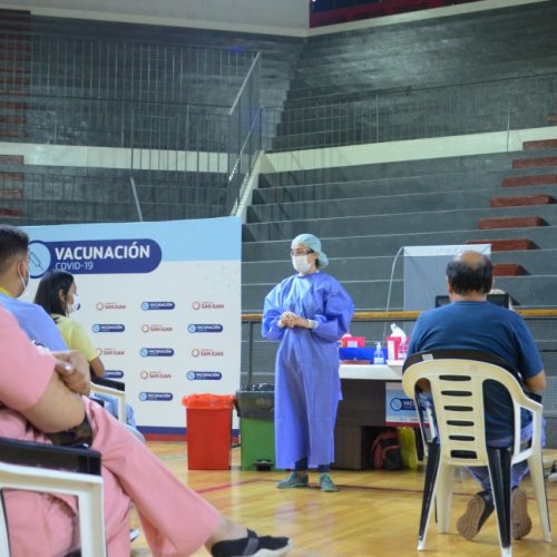 SAN JUAN: nuevos centros de vacunación y testeos en los  departamentos