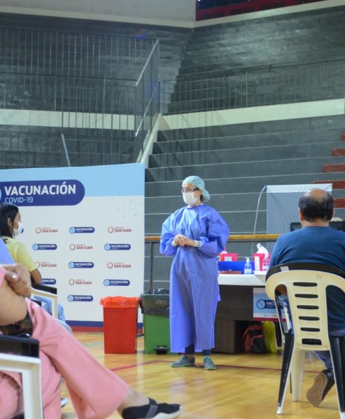 SAN JUAN: nuevos centros de vacunación y testeos en los  departamentos